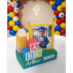 ARQUIVO DE CORTE CENTRO DE MESA FORMATURA ABC (STUDIO E PDF)