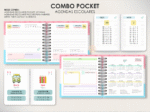 COMBO AGENDAS ESCOLARES POCKET