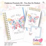 Caderno A5 + Bloquinho A6 - YOU ARE SO PERFECT
