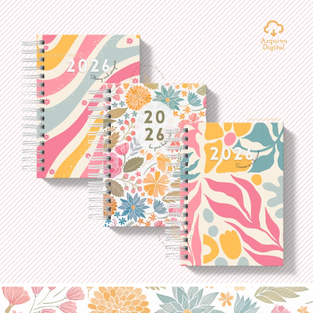 Capas Coleção Florescer – 2026 - Imagem 1