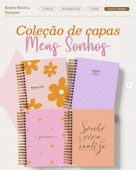 Capas Coleção Meus Sonhos Coleção Capas Meus Sonhos - Imagem 1