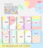 Coleção Agendas Candy Color 2026