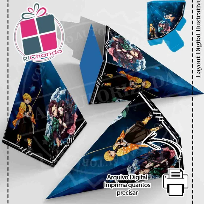 DEMON SLAYER 3 DEMON SLAYER - Coletiva Festa Pronta - Imagem 1