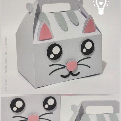 ARQUIVO DE CORTE MALETINHA GATINHA / PET SHOP