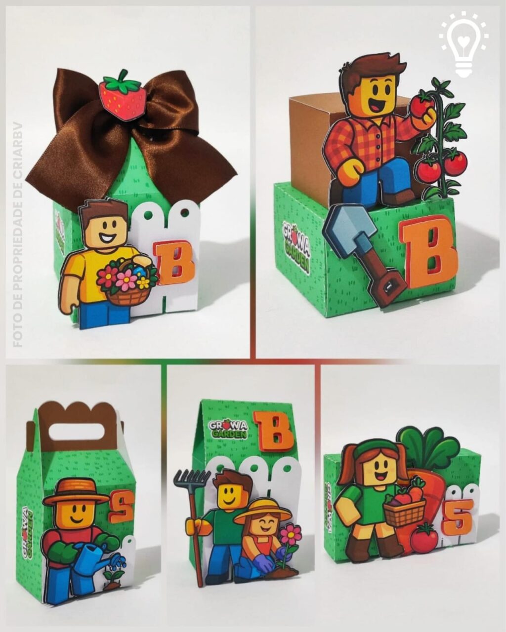 Grow a Garden do Roblox - Coletiva Festa Pronta - Imagem 1