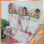 4 Modelos de marca páginas com calendário – Meninas 2026 - Imagem 4