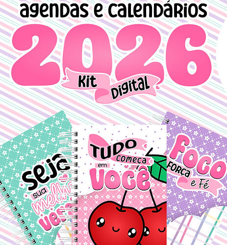 Kit Digital - Agendas e Calendários 2026