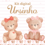 Kit Digital Ursinhos