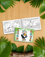 Coleção Caderno e Livros de Colorir Turminha da Fauna Brasileira - Imagem 3