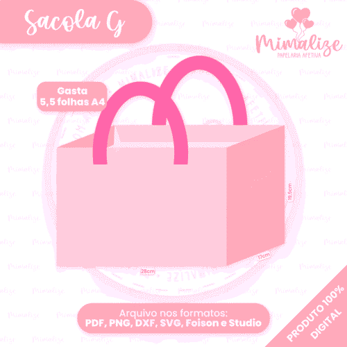 Molde Sacola G
