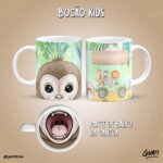 Arte Caneca Bocão Kids - Imagem 8