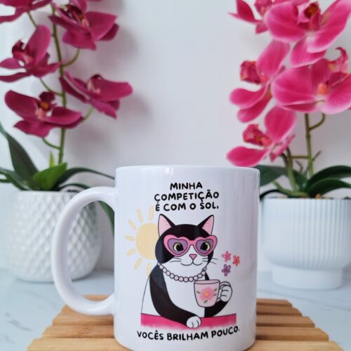 Arte Digital "Minha competição é com o sol, vocês brilham pouco"