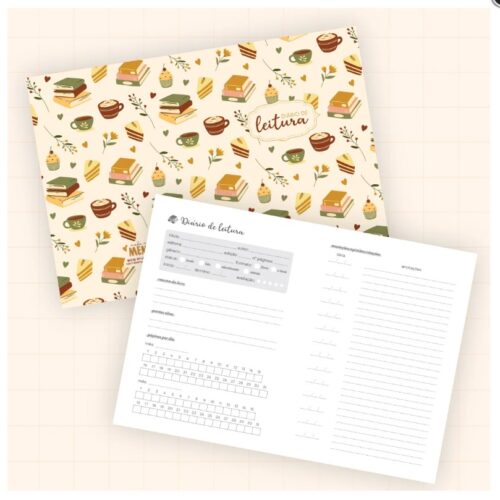 Miolo + Capa Diário de Leitura | ARQUIVO DIGITAL