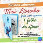 Molde Mini Livrinho de Colorir