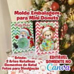 Molde Porta Mini Donuts de 5cm