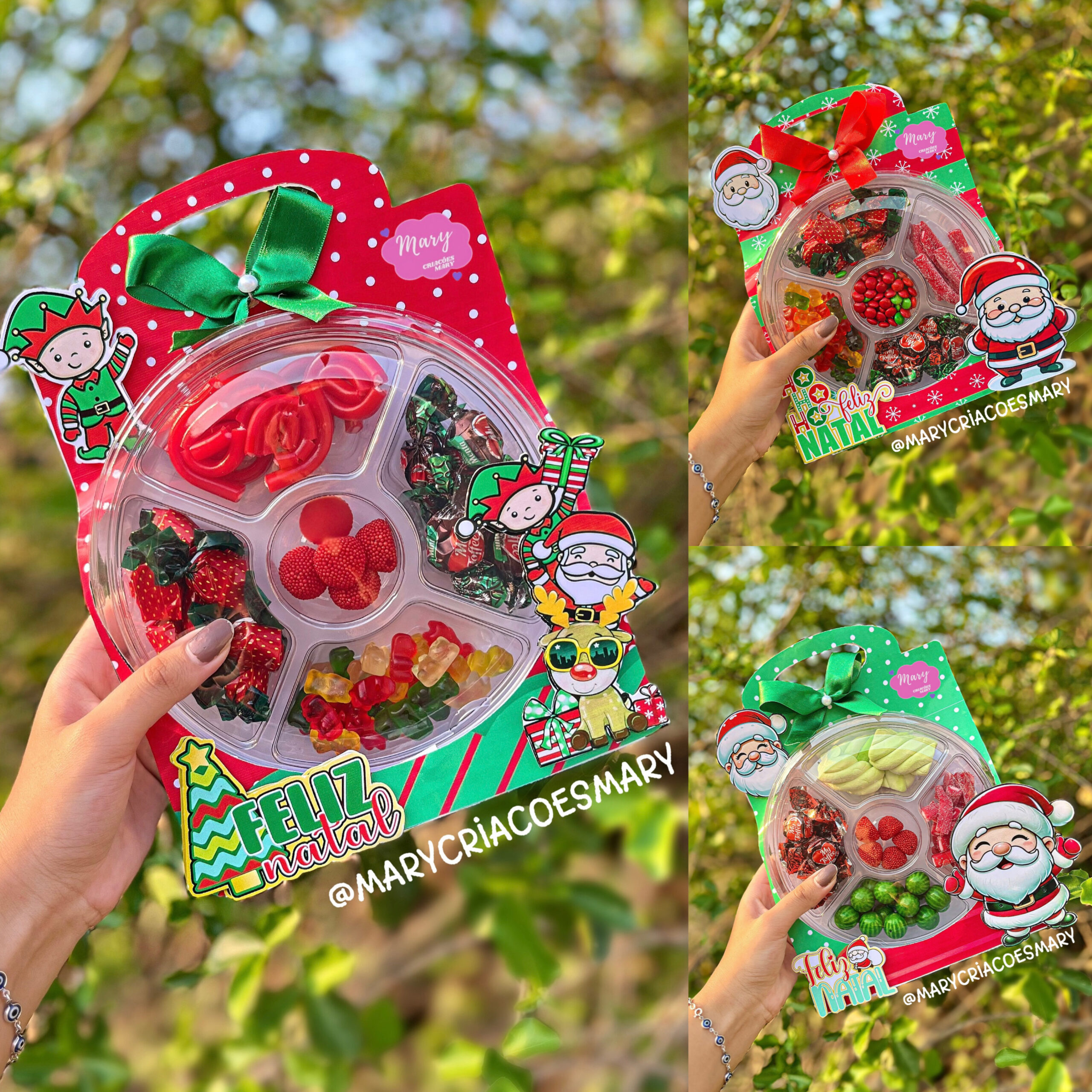 Natal - Sacolinha petisqueira Arquivo Digital Sacolinha petisqueira - Imagem 1