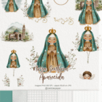 kit Digital Ilustrações Nossa Senhora Aparecida 6