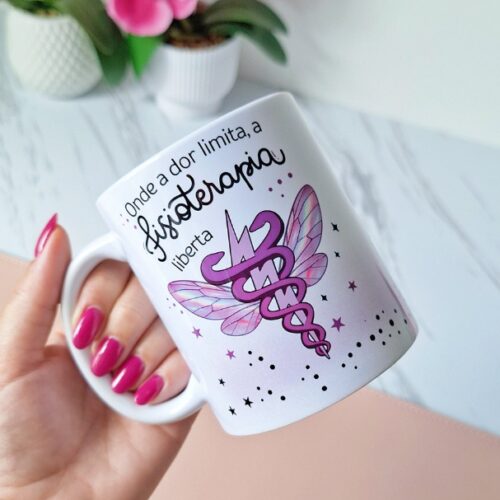 Arte Digital "Onde a dor limita, a FISIOTERAPIA liberta"