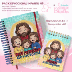 PACK Devocional Infantil A5+Bloquinho A6 N5