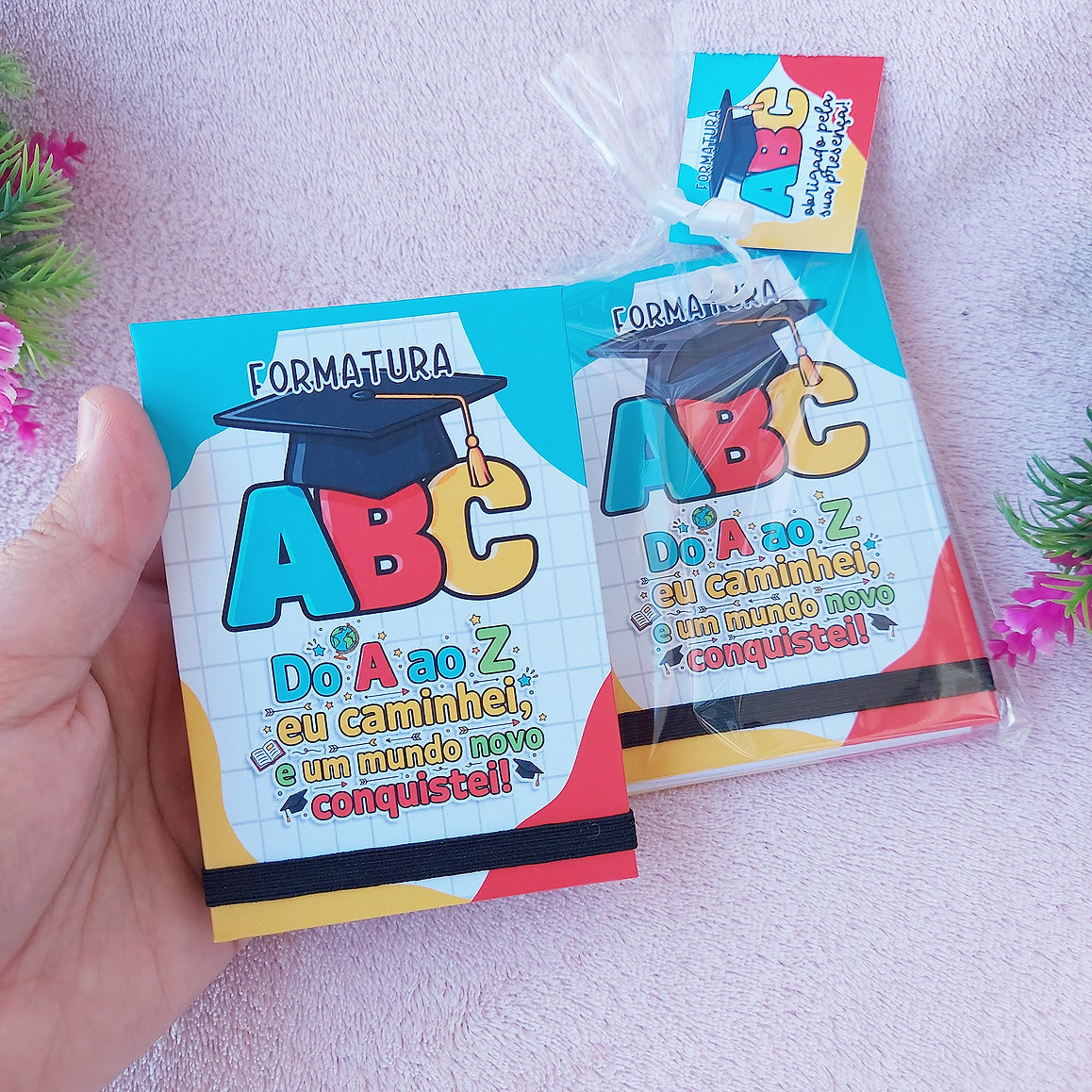 PDF Capa Bloquinho Formatura ABC PDF Capa Bloquinho Formatura ABC - Imagem 1