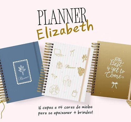 PLANNER ELIZABETH - NÃO DATADO