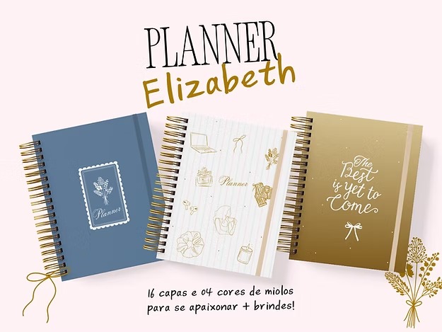 PLANNER ELIZABETH PLANNER ELIZABETH - NÃO DATADO - Imagem 1