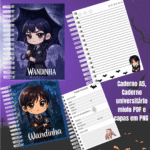 Coleção Wandinha - Pack de Arquivos