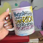 ARTE CANECA PROFESSORA RICA - CANECA