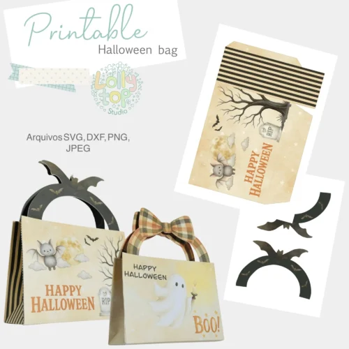 Arquivo de corte – Sacola Halloween