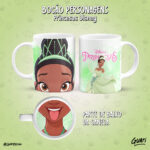 Arte Caneca Bocão Princesas - Imagem 15