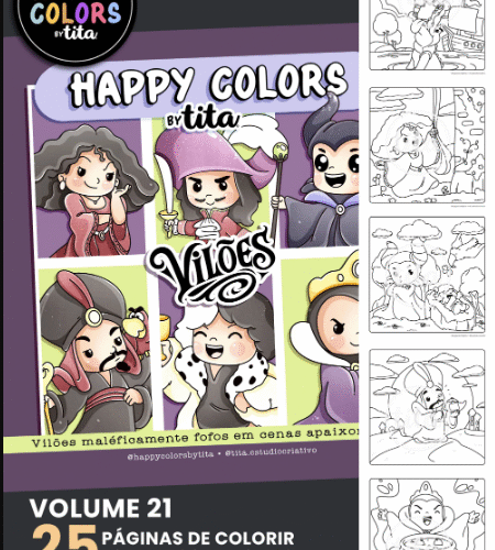 Happy Colors - Vol 21 - Vilões