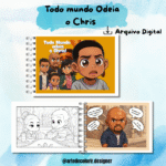 Livro de Colorir Todo mundo Odeia o Chris