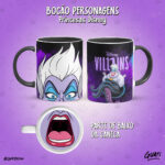 Arte Caneca Bocão Princesas - Imagem 8