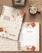 Arquivo Combo 4 Agendas 2026 e Permanente Coleção Floral Boho - Imagem 7