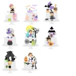 Arquivo de corte 8 Topos de Bolo HALLOWEEN
