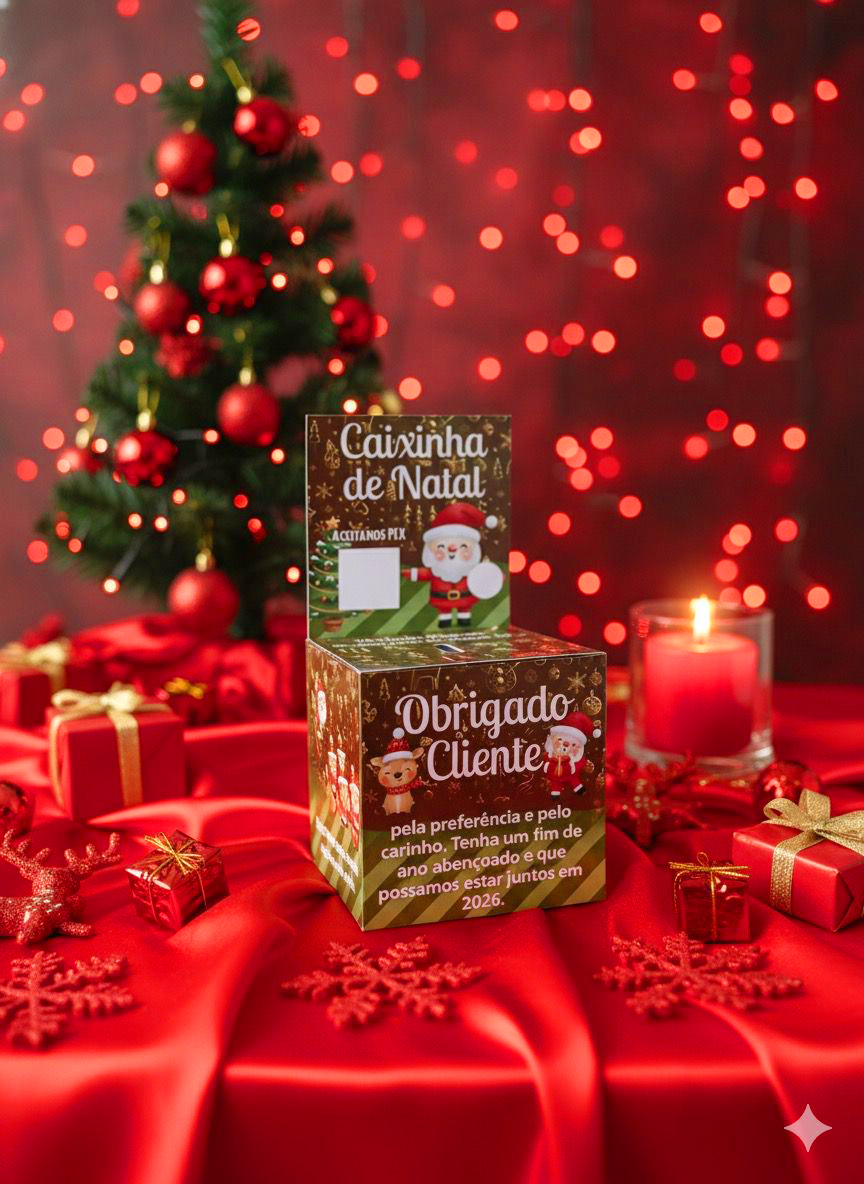 fotos caixinha de natal (1) Arquivo digital Caixinha Quadrada de Natal - Imagem 2