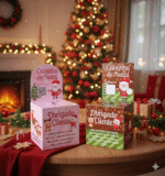 Arquivo digital Caixinha Quadrada de Natal - Imagem 3