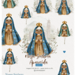 kit Digital Ilustrações Nossa Senhora Aparecida 6 Parte 2