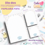 Dia dos Professores - COMBO Ensinar é um Ato de Amor - Caderno A5 Bloquinho A6 + Pack Papelaria Fofa - Imagem 4