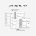 SUPER COMBO Planner Slim para Colorir 2026 | Color.me - Imagem 19
