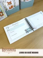 Raposinhas - Combão Encadernação Menino & Menina - Imagem 20