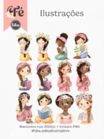 Tempo de Fé - Combo Ilustrações e Papéis - Imagem 8