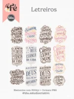 Tempo de Fé - Combo Ilustrações e Papéis - Imagem 2