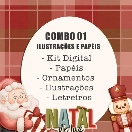 Natal de Luz 2025 - Combo Ilustrações 01