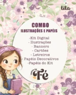 Tempo de Fé - Combo Ilustrações e Papéis