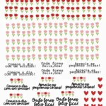 Arte para DTF UV Tulipas A4