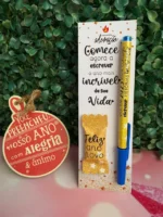 Arquivo digital _ Cartão caneta e balinha ANO NOVO 2026 - Imagem 3