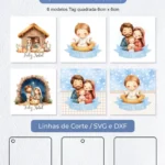 Tag Redonda o Verdadeiro Natal - Imagem 2