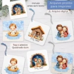 Tag Quadrada o Verdadeiro Natal