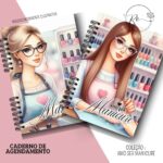 Kit Digital Caderno de Agendamentos ( Amo ser Manicure) - Imagem 2